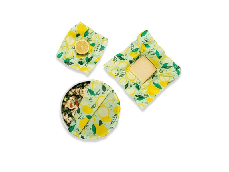 Bee's Wrap Reusable Food Wraps Assorted 3-Pack — eco-friendly alternative to plastic cling wrap