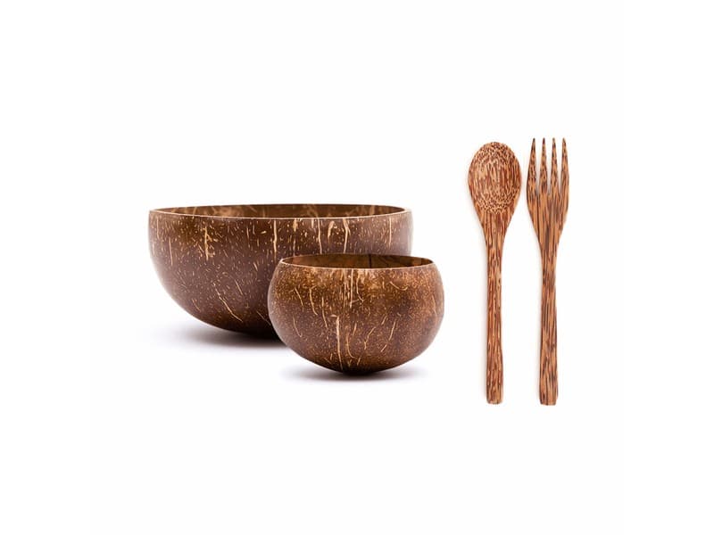Kitchenware by Crate Collective Coconut Bowl Set — eco-friendly alternative to plastic bowls