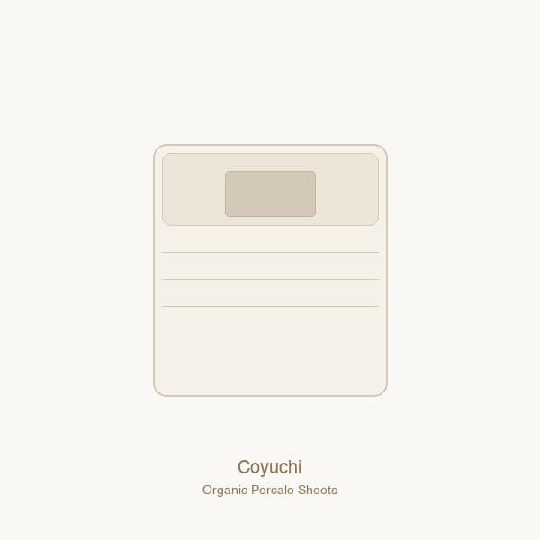 Coyuchi Organic Crinkled Percale Sheet Set — Queen — eco-friendly alternative to chemically treated synthetic bedding