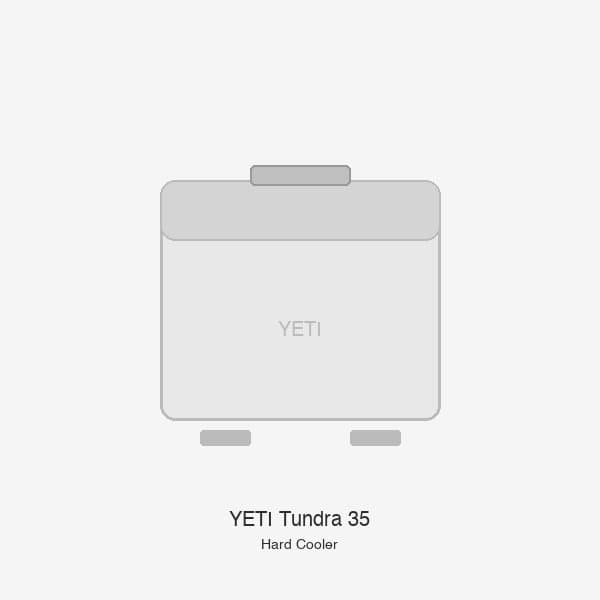 YETI Tundra 35 Hard Cooler — eco-friendly alternative to disposable styrofoam coolers